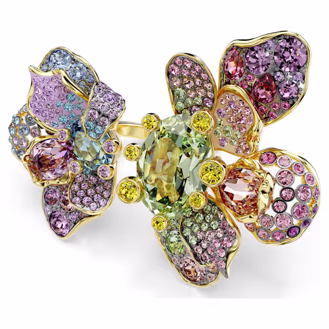 67e13b62a0b52_idyllia-ring--mixed-cuts--pavé--flower--multicolored--gold-tone-plated-swarovski-5713612 (1).avif